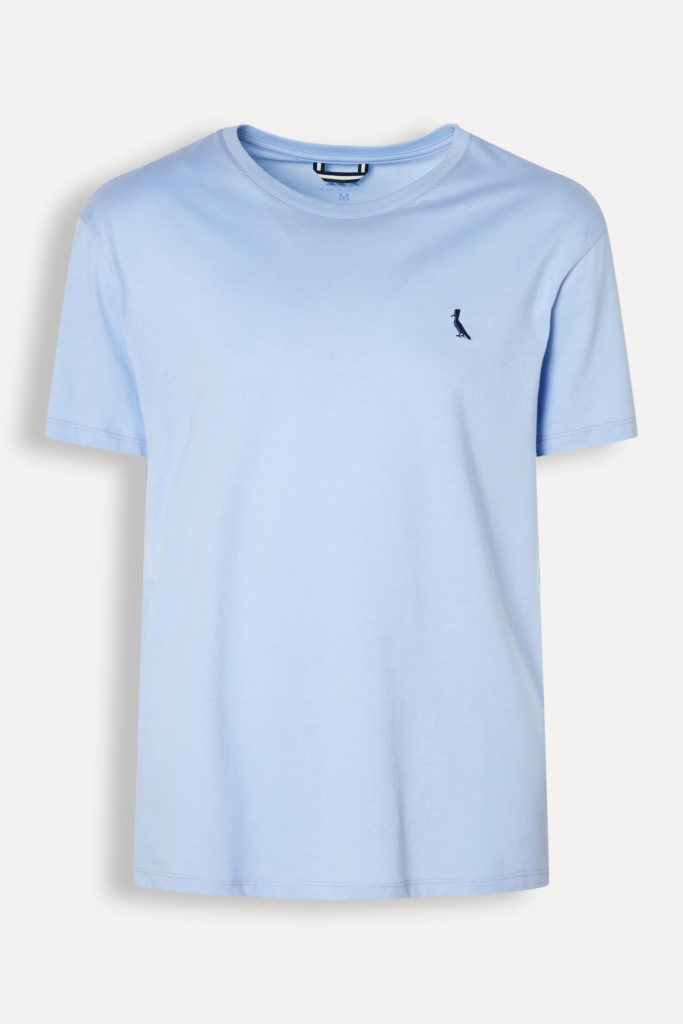 Camiseta Careca Azul Bebê