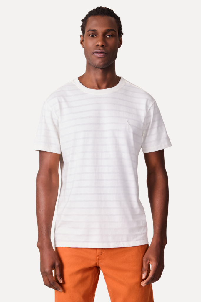Camiseta Regular Luca Off White Reserva
